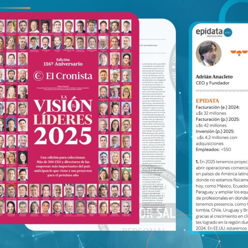 Adrián Anacleto presente en “La Visión de los Líderes 2025” del prestigioso medio El Cronista